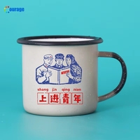 Nouvelles tasses à sublimation émaillées à effet magique de paillettes étoilées changeant de couleur, 11 oz, noires