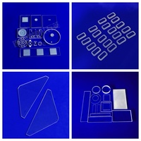 Fábrica de Vidrio de Cuarzo con 10 Años de Experiencia, Placa de Vidrio de Cuarzo para la Industria de Semiconductores