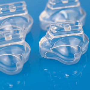 Cetakan LSR kualitas medis untuk masker <span class=keywords><strong>Nebulizer</strong></span> silikon kustom produsen cetakan masker wajah pernapasan - Product Image 1