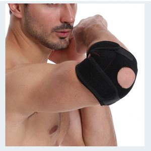 Soporte de Codo Ajustable y Transpirable, Brazalete de Neopreno Antideslizante para Baloncesto, Voleibol y Tenis - Product Image 6