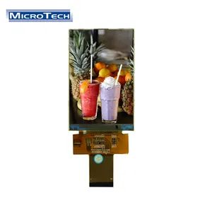 3.5インチ容量性タッチスクリーンLCM/インサート24ピンカラーTFT広角LCD