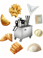 Machine à empanadas de formes variées, machine automatique à samosas, machine à dumplings entièrement automatique, machine à gyozas, machine à samosas commerciale