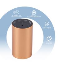 Diffuseur d'huiles essentielles pour voiture, corps métallique de luxe, 25 ml, prix d'usine OEM ODM professionnel
