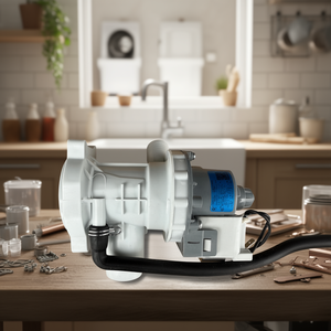 Pompe de vidange pour lave-linge Littleswan PX2025, 3 moteurs, pièce en cuivre, pour chargement frontal - Product Image 2