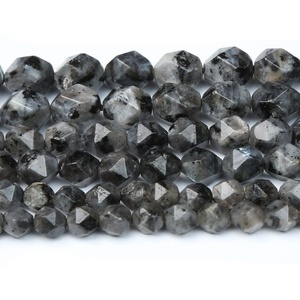 Diamond Cut <strong>Black</strong> Glitter Stone <strong>Beads</strong> Sparse Elongated Moonstone <strong>Beads</strong> for DIY Bracelet &amp; Necklace Wholesale Jewelry Accessories - Product Image 6