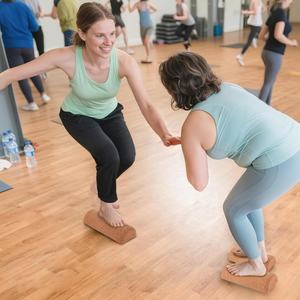 Planche d'équilibre Wellshow <span class=keywords><strong>Sport</strong></span> Premium en liège pour renforcer la force des pieds, améliorer l'équilibre et la stabilité, et améliorer la mobilité - Product Image 5