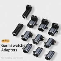 Adaptateur de charge USB C femelle pour montre Garmin, convertisseur de type C pour Fenix/Approach/Quatix/Venu, charge rapide et stable
