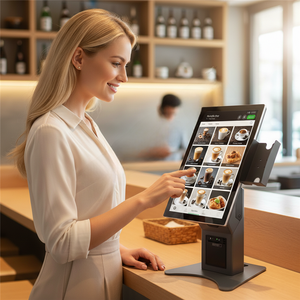 <span class=keywords><strong>Terminal</strong></span> tactile en libre-service pour l'enregistrement des visiteurs, Kiosque Android pour l'agrédition <span class=keywords><strong>de</strong></span> revenus passifs, Écran <span class=keywords><strong>de</strong></span> caisse iPad, Scanner <span class=keywords><strong>de</strong></span> bureau Linux - Product Image 2