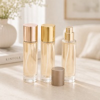 Vaporisateur de parfum de voyage long et fin de 15 ml - Atomiseur en verre ultra-portable pour huile essentielle