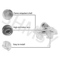 2 pièces, projecteur d'ombre fantôme 3D LED pour porte de voiture, éclairage de courtoisie pour Renault Koleos 2009 2010 2011 2012 2013 2014 2015 2016-2022
