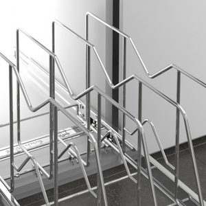 Organizzatore da Cucina STORKING con Cestello in Filo Metallico Cromato - Product Image 5