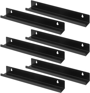 Support d'étagère en aluminium doré et laiton écologique avec revêtement en poudre, <span class=keywords><strong>barre</strong></span> profilée robuste et antirouille pour support de tour d'ordinateur moderne - Product Image 3