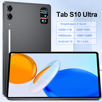 Tablet Tab S10 Ultra 11-Inci MTK Octa Core Android 15 16GB+1TB 108MP 8000mAh 5G Dual SIM Untuk Pendidikan Anak
