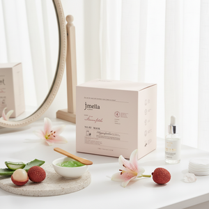 เจลบำรุงผิวหน้าสำหรับ jmella France Femme Fatale หน้ากากคอปกกรดไฮยาลูโรนิกเพิ่มความขาววิตามินซีสำหรับ - Product Image 3