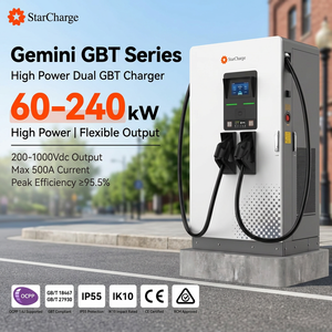Chargeur DC Commercial StarCharge Gemini GBT 200-1000V à Large Plage de Tension, 95,5% OCPP1.6J, Sortie 500A, 160kW - Product Image 1