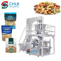 Machine d'emballage automatique de pesage pour fruits surgelés en granulés, machine d'emballage de sachets préformés Doypack
