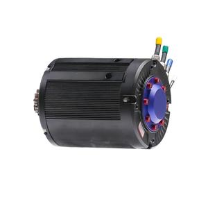 Moteur synchrone à aimants à refroidissement par eau 5KW 145, moteur BLDC personnalisable pour moto, moteur PMSM à refroidissement par eau 145 pour transmission intermédiaire - Product Image 3