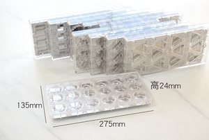 Thiết Kế Khác Nhau Silicone Tùy Chỉnh Khuôn Sô Cô La Cho DIY Nam Châm Sô Cô La Khuôn Bánh Công Cụ Trang Trí Bánh Công Cụ Giáng Sinh - Product Image 5