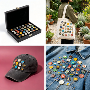 Pins magnétiques personnalisés à conception gratuite, épingles à revers en émail à longue tige, badges de chapeau en métal avec logo d'entreprise sur mesure, fabricant en gros - Product Image 3