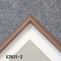 Perfiles de Moldura Decorativos de Plástico EPS Ecológicos de Alta Calidad Marca Oudu, Modelo X2831, para Arte en Lienzo y Óleo, Venta al Por Mayor