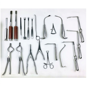 Juego de Instrumentos Quirúrgicos Maxilofaciales de Acero Inoxidable de Calidad Premium, Grado Alemán, Ortopédicos, Manuales, Modulares, Dentales SIGAL MEDCO - Product Image 1
