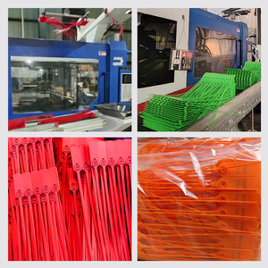 Bảo mật cao dùng một lần kéo chặt nhựa con dấu tag được thiết kế con dấu cho quần áo biểu tượng tùy chỉnh tự khóa an ninh con dấu - Product Image 6