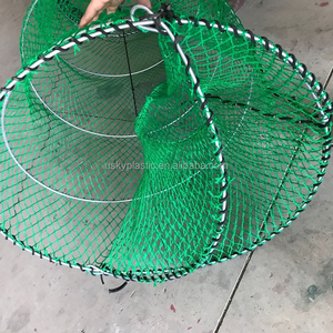30*60cm Denmark 70*140cm tôm hùm Norway đen xanh trắng Thụy Điển Kingfisher Nylon vải lưới bẫy cua - Product Image 3