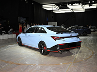 2024 Elantra N 2.0T turbocompressé N modèle nouvel intérieur clair sièges en cuir foncé FWD caméra arrière Euro VI Options de carburant à essence
