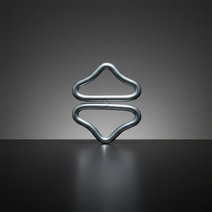 Anneau triangulaire en métal pour tapis de <span class=keywords><strong>trampoline</strong></span> pièces et accessoires de machine d'exercice en métal élastiques anneaux de haute qualité bon marché - Product Image 5