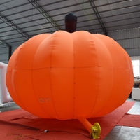 Citrouille gonflable géante pour Halloween, décoration gonflable extérieure commerciale, mascotte gonflable personnalisée
