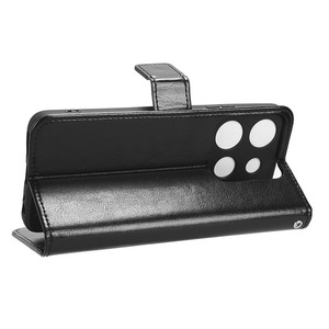 Funda de lujo tipo cartera de cuero PU Crazy Horse para teléfono Tecno Spark GO 2023 - Product Image 3