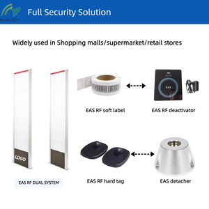 Etiqueta de Seguridad para Ropa EAS Antirrobo RF, Etiqueta de Seguridad para Ropa de 8.2mhz para Anti-Robo, Mini Etiqueta Cuadrada Rígida de 8.2mhz - Product Image 3