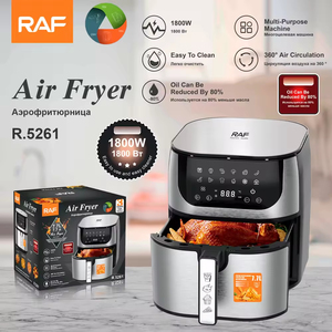 Four à friture sans huile en acier inoxydable avec écran tactile et panier antiadhésif pour une cuisson rapide sans huile - Product Image 6