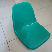 Siège de tribune en fibre de verre, surface de siège creuse moulée par soufflage en plastique, banc pour spectateurs, table de cantine, chaise pour file d'attente