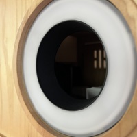 Cabina de Fotos Todo en Uno con Flash, Pantalla Táctil de 15.6 Pulgadas, Impresión Instantánea, Trípode, Estuche de Transporte y Ventiladores Dobles para Alquiler en Eventos
