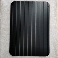 Grand tapis en aluminium, plateau chauffant de décongélation rapide, plateau de décongélation pour viande congelée