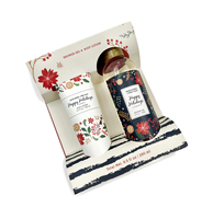 Vente en gros de soins de la peau de luxe personnalisés avec marque privée coffret spa pour bain corporel coffret de bain cadeau