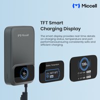 Miccell Grosir Power Bank Semi-solid 10000 Mah dengan Kabel Data 3 in 1 22.5W Pengisian Daya Nirkabel Magnetik Cepat untuk Ponsel & Jam Tangan