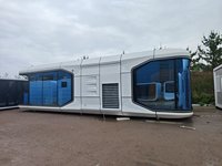 Casa Cápsula Apple Cabin Container Móvel Expansível de Montagem Rápida e Fácil com Banheiro para Sala de Estudo