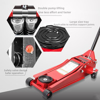 Altertool Meilleure Vente Cric Hydraulique de Sol à Profil Bas 3 Tonnes Qualité Garantie avec Double Pompe Prix de Gros Modèle Populaire