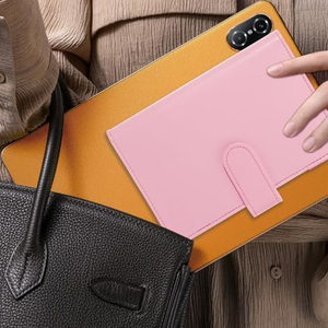 Carnet de budget personnalisé avec serrure à combinaison, reliure à feuilles mobiles, couverture en PU rose/blanc, 100 feuilles - Product Image 4