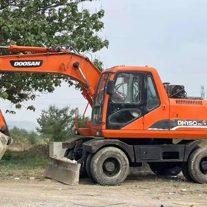 Doosan DH150W-7 Pelleteuse sur pneus d'occasion Entretien en excellent état Pelleteuse DH150W-7 Doosan d'occasion en stock pour Offre Spéciale - Product Image 1
