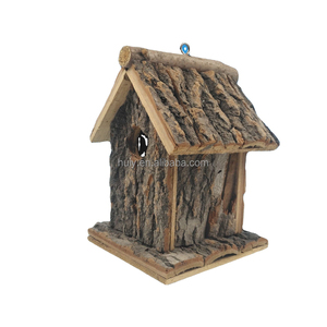 Moderne Creatieve Handgemaakte Dennenhouten Vogelhuis Outdoor Groothandel Model Klein Vogelnest Voor Wilde Vogels Rust Fokken Multiplex Boom - Product Image 3
