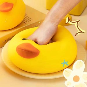 Yellow Duck PU Slow Rebound Squishy <b>Toy</b>, <b>Large</b> Kawaii Cartoon Duck <b>Soft</b> Stress Relief Squeeze Fidget <b>Toy</b> - Product Image 6