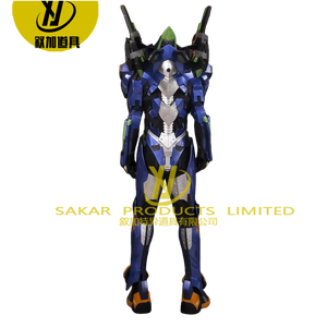  <span class=keywords><strong>Evangelion</strong></span> 01 คุณภาพสูงแบบสั่งทำพิเศษ &amp;   ชุดคอสเพลย์ตัวละครอนิเมะ 02 ชุด พร้อมเสื้อและกางเกงสำหรับการแสดงในงานอีเว้นท์ - Product Image 4