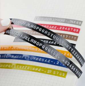 Rubans d'étiquetage en relief 3D compatibles Green <span class=keywords><strong>DYMO</strong></span> 6 mm * 3 m pour les étiqueteuses <span class=keywords><strong>Dymo</strong></span> 1610/12965/1540 Motex E101 - Product Image 6