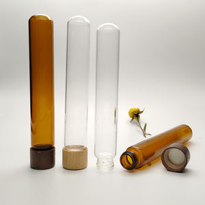 Chenguang доступная Высококачественная стеклянная бутылка 10-100 мл с деревянной крышкой из бамбука - Product Image 3