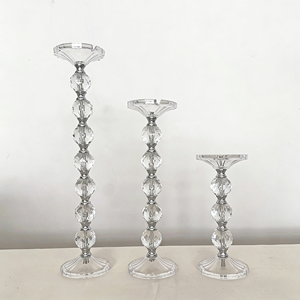 LANJO - Portavelas de Acrílico Transparente Moderno de 3 Tamaños, Hecho a Mano, Ecológico, Duradero, para Decoración del Hogar - Product Image 6