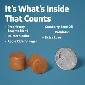 مكمل غذائي عضوي للكلاب بنكهة الدجاج لحماية العشب الطبيعي - قطع طرية للعناية بالعشب ودعم الجهاز الهضمي ومكافحة البراغيث - Product Image 3