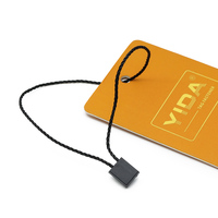 Vêtements de haute qualité Snap Lock Pin Loop Tags Corde Vêtement Joint Cordon Hang Tag String Seal pour Label Training & Jogging Wear